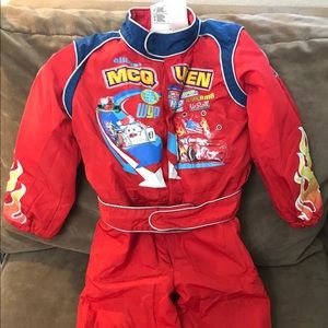 Disney Cars / Lightning McQueen racing costume.